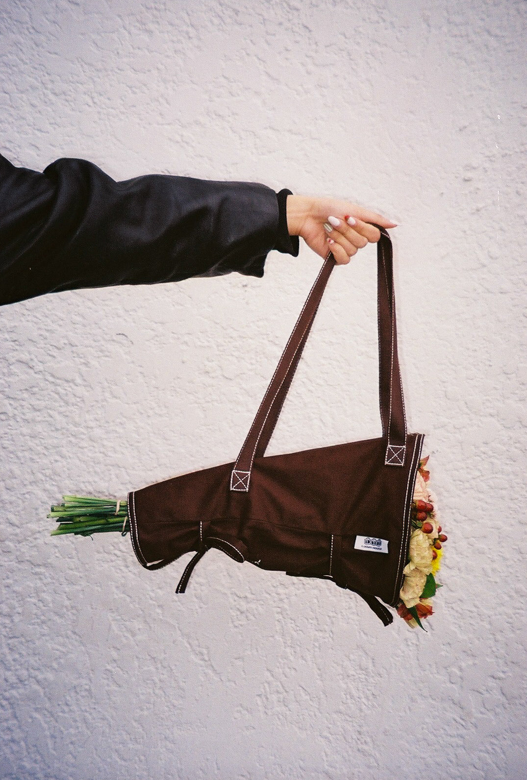 Brown Bouquet Bag